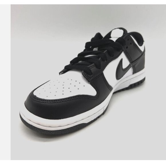 Nike Dunk Low Retro White Black Panda CW1590-100 Kids Sneakers Shoes - Picture 12 of 14
